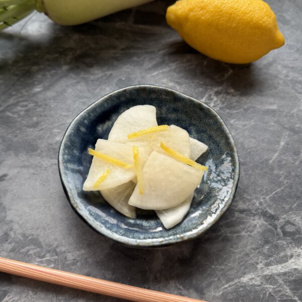 Quick Pickled Daikon with Lemon