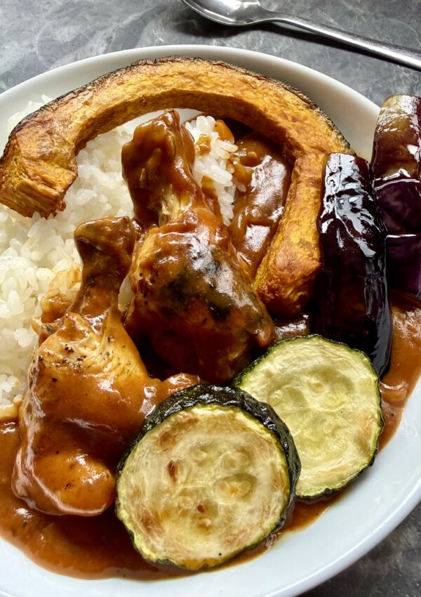 Japanese Chicken Curry with Summer Vegetables
