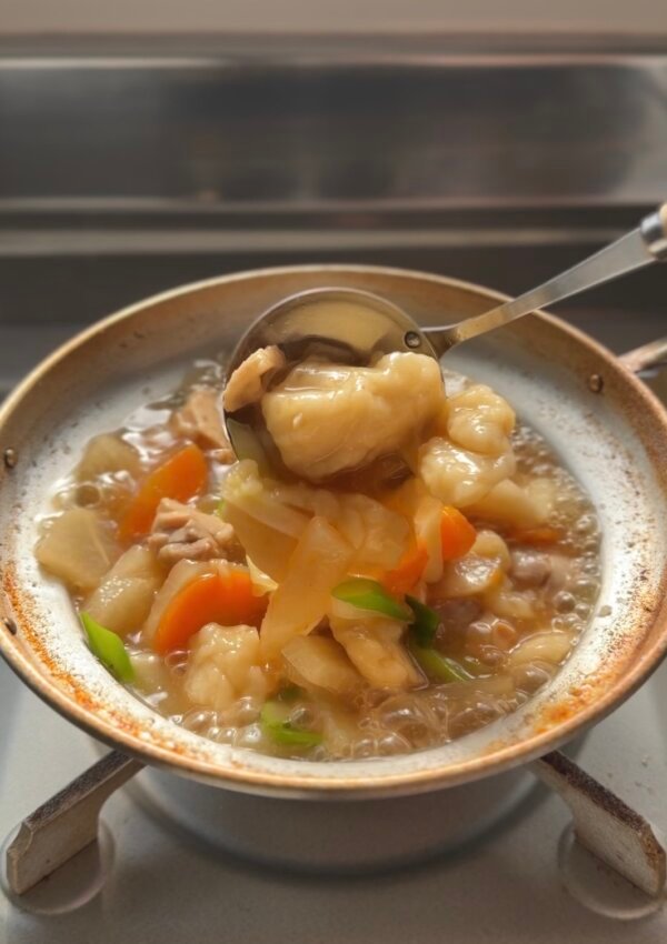 Suiton (Japanese Dumpling Soup)