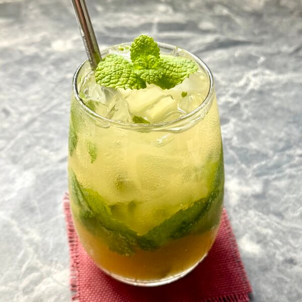 Virgin Mojito with Yuzu Juice