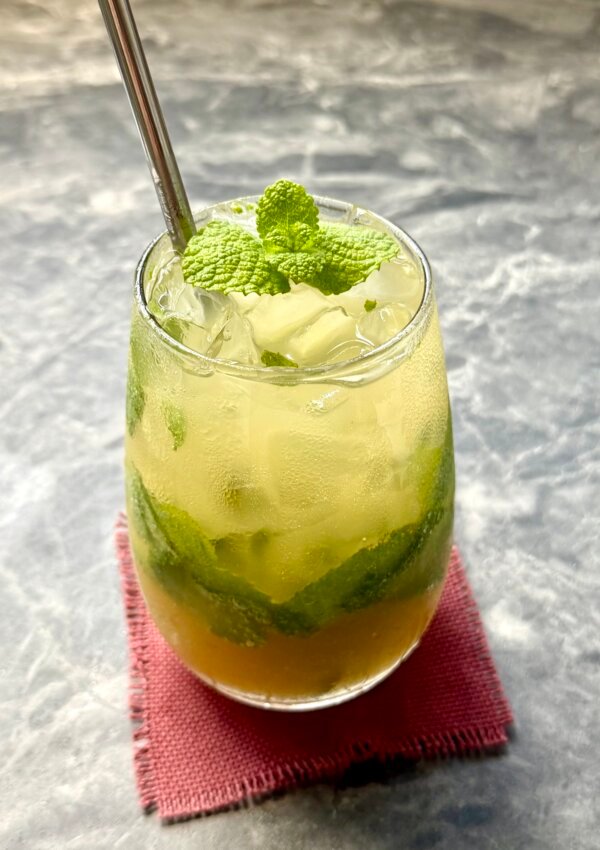 Virgin Mojito with Yuzu Juice