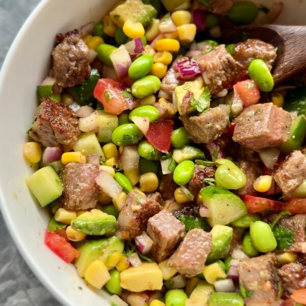 Steak Salad with Wasabi Dressing
