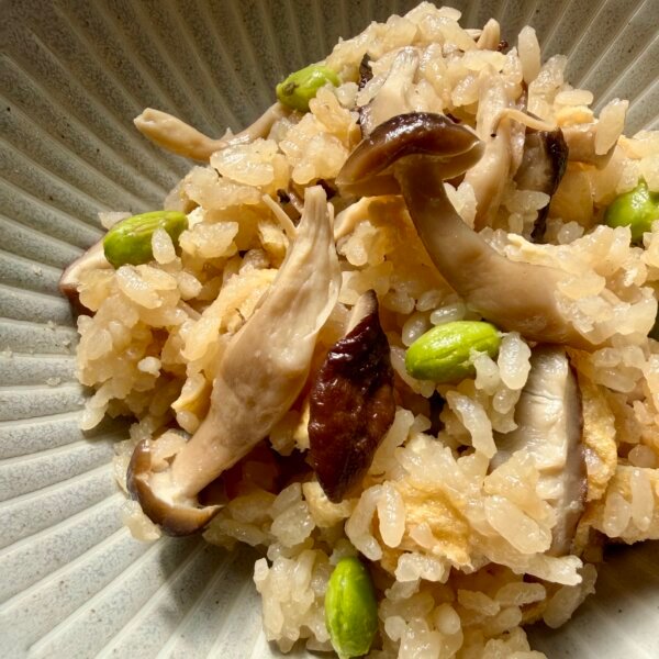 Japanese Mushroom Rice Recipe